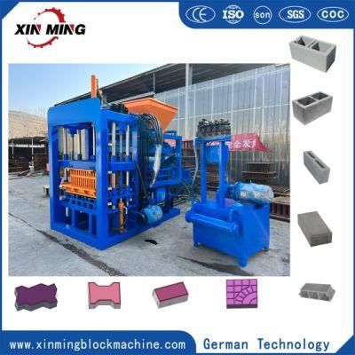 Qt4-18 Paving Block Making Machine Hollow Brick Fully Automatic Hydraulic Concrete Cement Brick Pressing Machine