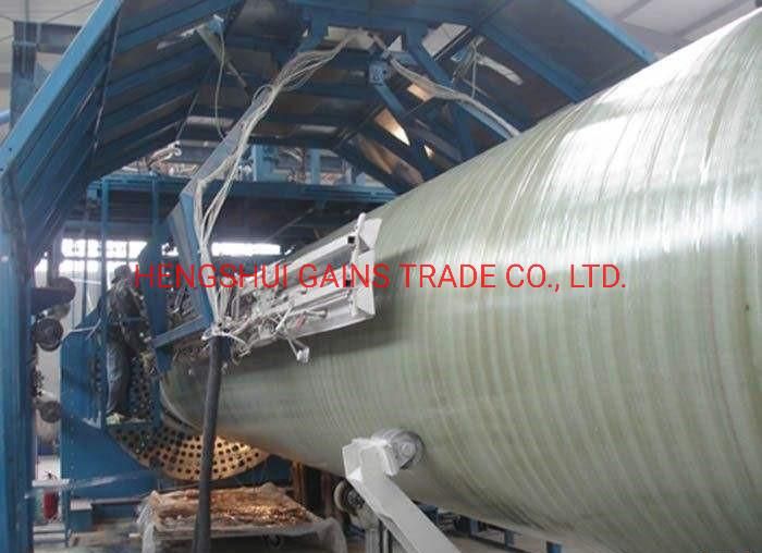 Cfw-1600 Glassfiber GRP Pipe Fillament Winding Machine with Continuous Process
