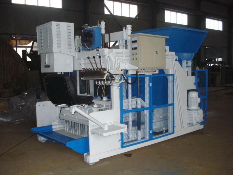 Forming Fast Manual Walking 12A Clay Cement Fly Ash Concrete Hollow Brick Full Block Making Machine with Hydraulic System