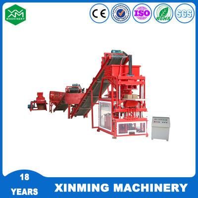 High Quality Xm2-10 Automatic Clay Soli Interlocking Lego Hollow Blocks Brick Making Machine with Competitive Price