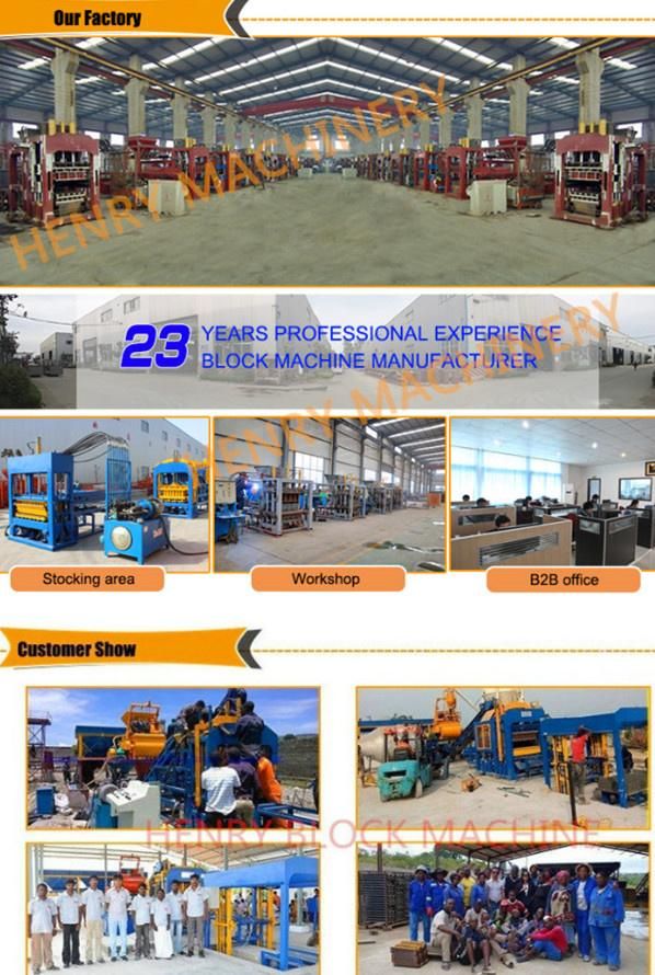 Qt4-15 Hydraulic Automatic Block Production Line Concrete Block Making Machine Colorful Paver Machine Construction Machinery