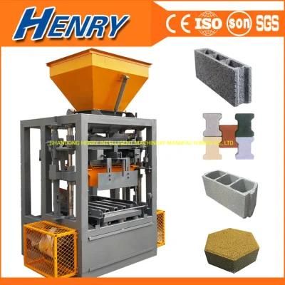Hot Sale Semi-Automatic Concrete Block Making Machine Line