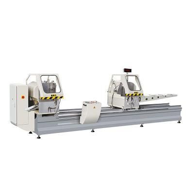 Window Door Machine for Double-Head Precision Cutting Saw for Aluminum and PVC Profile