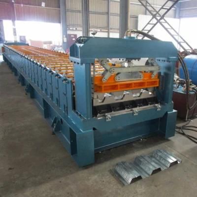 Cold Steel Structual Metal Deck Roll Forming Machine for Sale