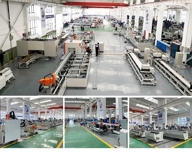 Aluminium Window Door Fabrication Milling Drilling Machine Center