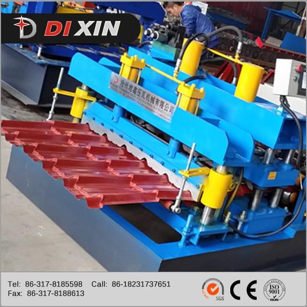 Automatic Glazed Tile Cold Roll Forming Machine with ISO