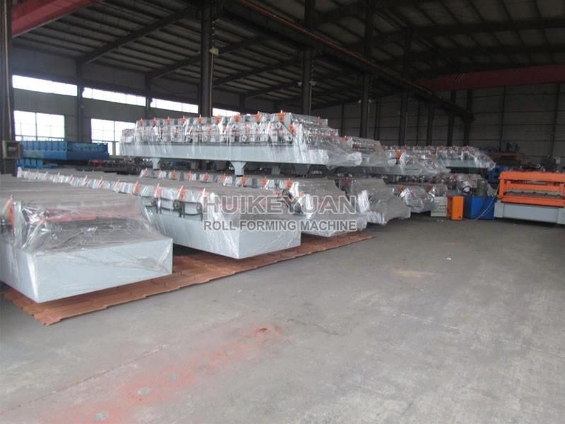 High Quality Steel Tile Metal Roof Sheet Panel Roll Forming Machine
