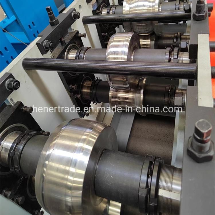 Galvanized Metal Steel 5mm Thick U V Channel Roll Forming Machine Make Machinery