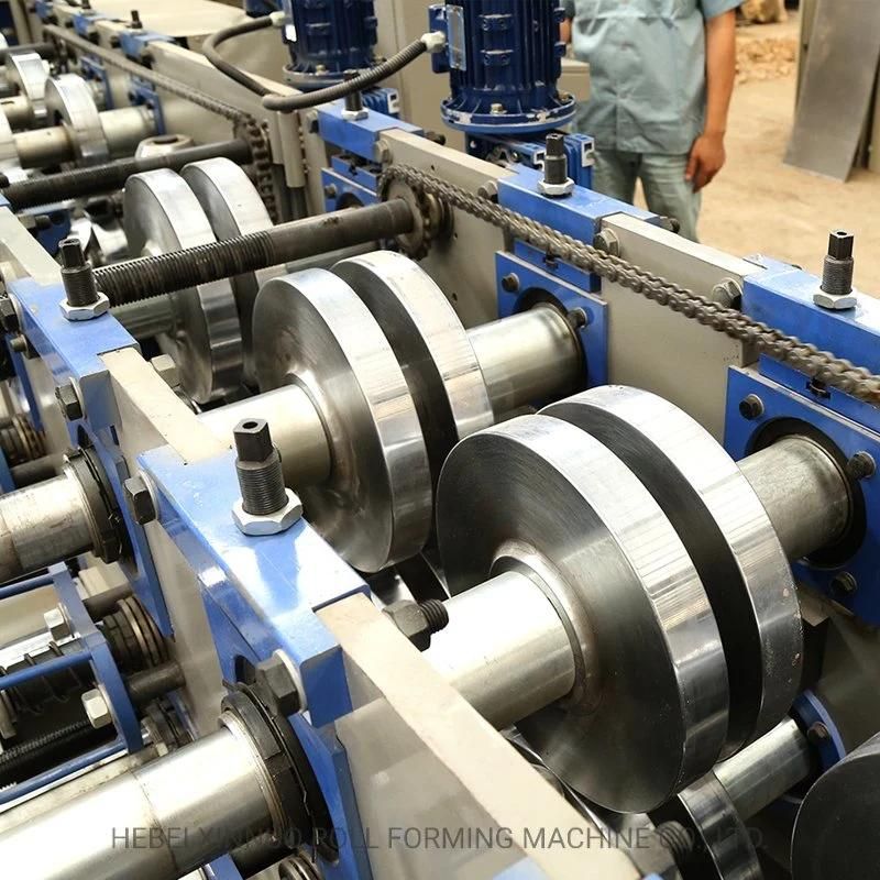 Xn C Z Double Cutter and Punching Purlin Roll Forming Machine