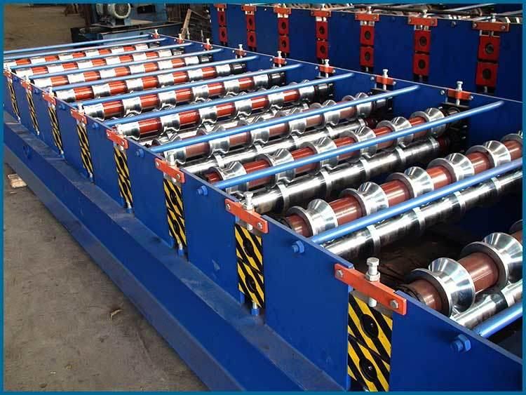 1000 Metal Roofing Sheet Roll Forming Machine Iron Roofing Sheet Making Machine