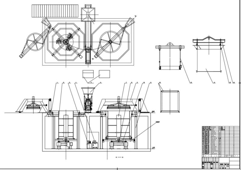 Fully Automatic Casting Rcc Vibration Vertical Concrete Pipe Making Machine