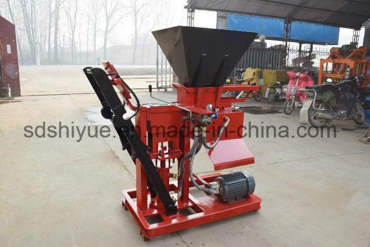 Eco Brava Small Clay Interlock Brick Press Machine