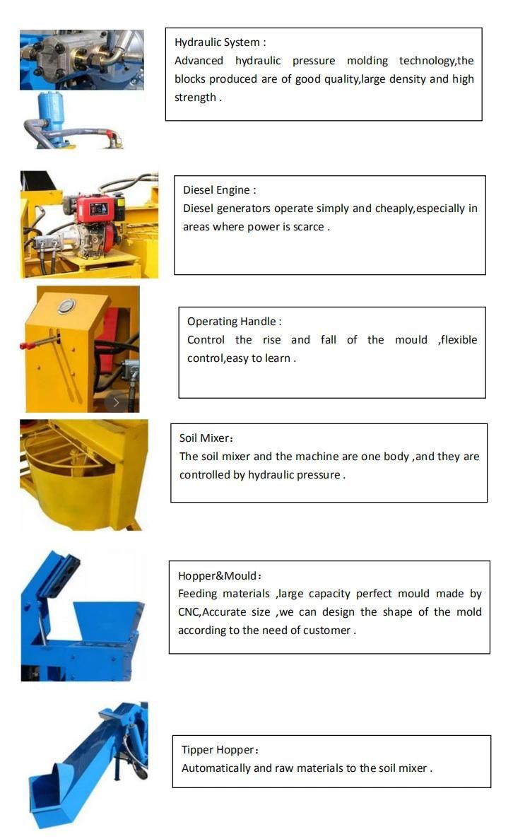 Qts2-20 Clay Interlocking Lego Clay Making Machine