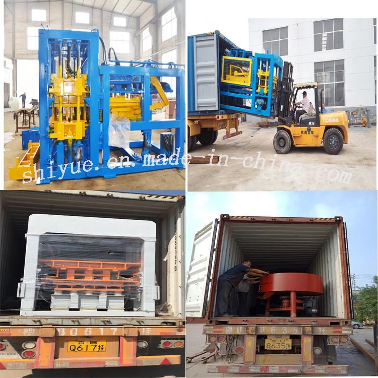 Qt10-15 Automatic Concrete Block Making Machine