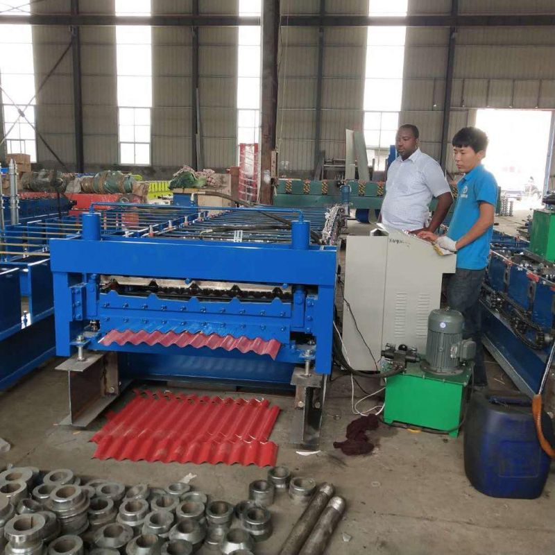 Customized Water Gutter Roll Forming Making Machine