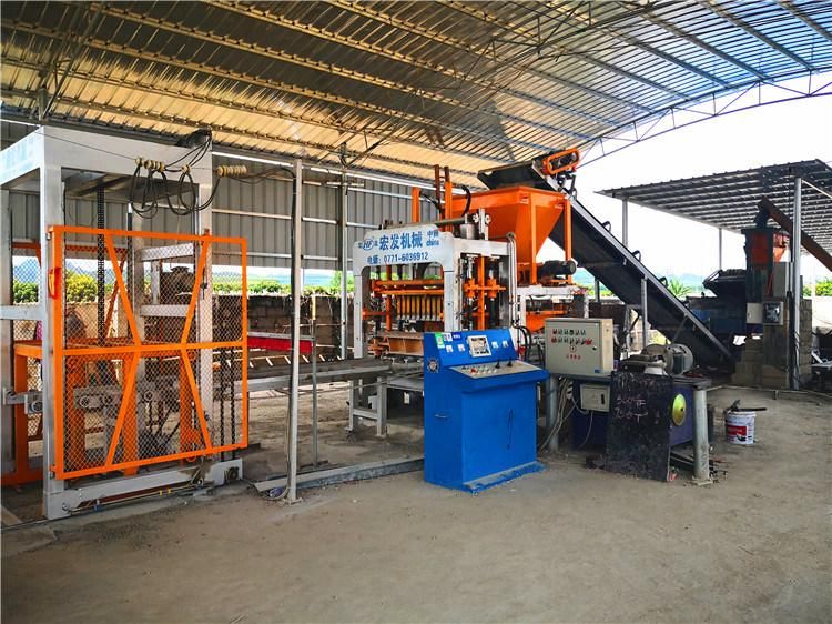 Hot Sale Brick Making Machine Qt4-15s Blocks Plant Concrete Pavement Stone Brick Machine Hollow Blocks Machine Maker Philippines / Bricks Making Machine Lowest