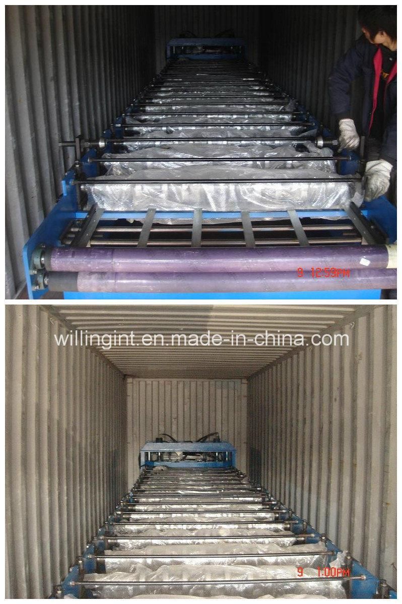 PPGI PPGL Glazed Steel Roof Tile Roll Forming Machine Hangzhou