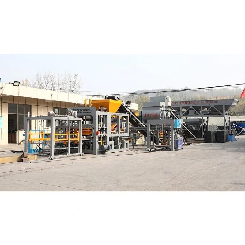 Qt10-15 Hydraform Brick Forming Plant Fully Automatic Road Brick Making Machine