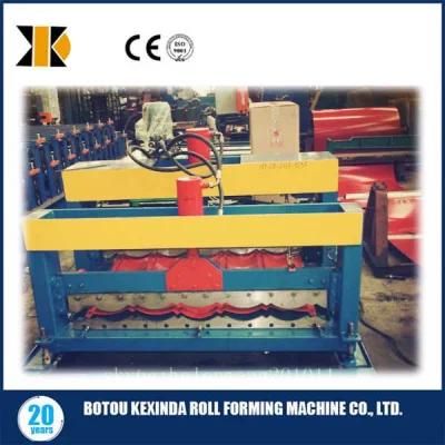 Color Steel Roof Ridge Cap Roll Forming Machine