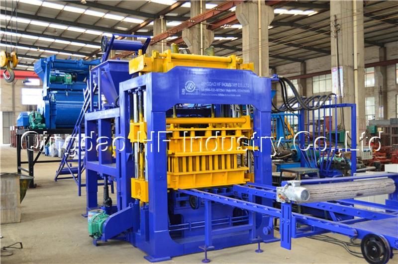 South Africa Qt10-15 Full Automatic Bricks Paving Blocks Making Machine