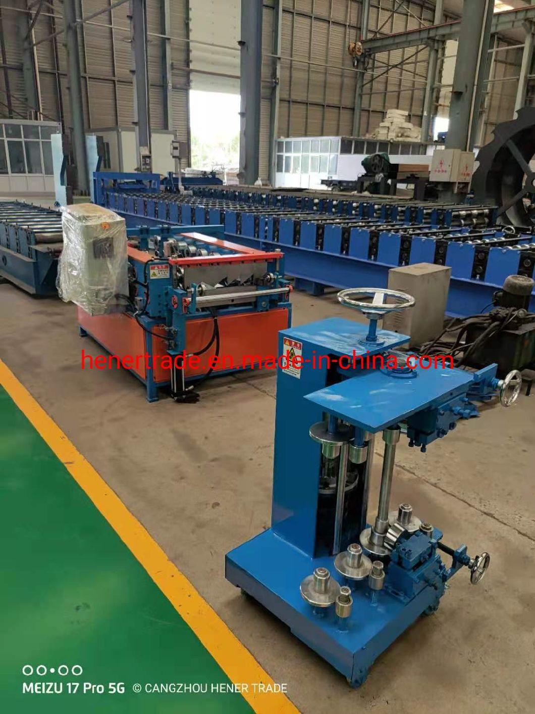 China Portable Standing Seam Metal Roofing Roll Forming Machine