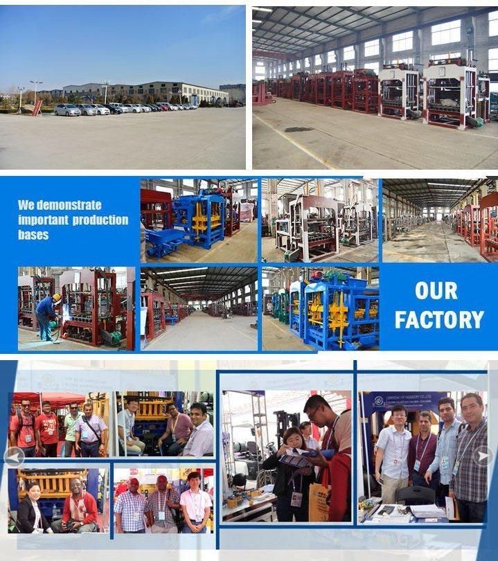 Qt8-15 Automatic Hollow Blocks Paver Cement Brick Making Machine