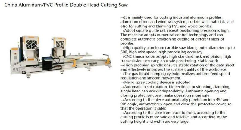 Hot Selling Aluminum Profile Cutting Saw Aluminum Window Making Machine Door Mitre Saw