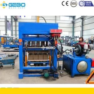 Qt 4-30 Semi Automatic Concrete Interlocking Brick Machine Price