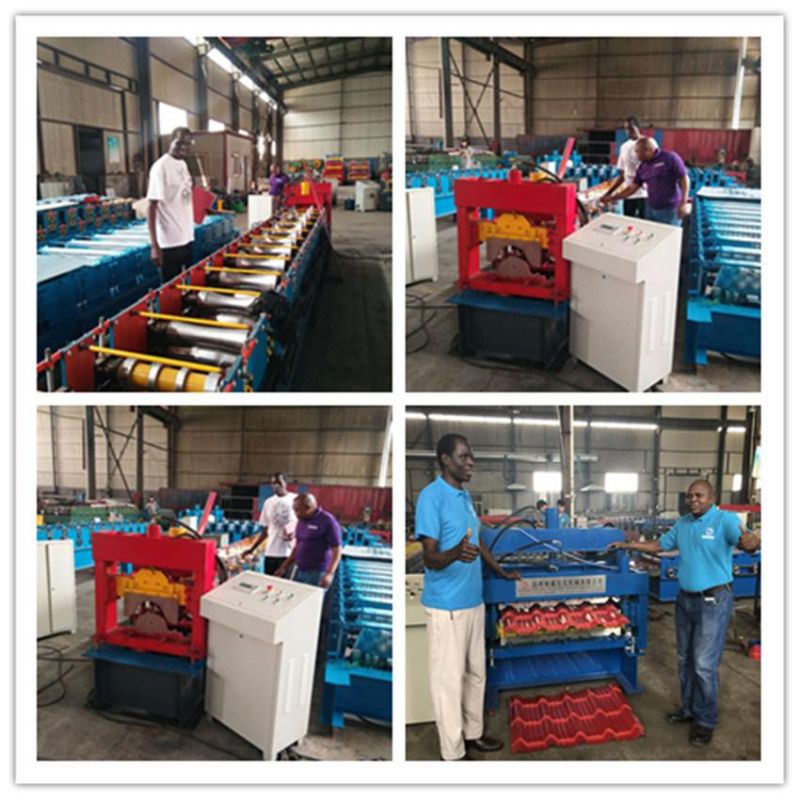 Hot Type Double Layer Roof Forming Machine