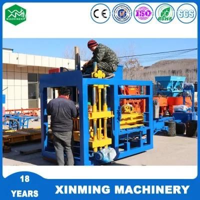Xinming Qt4-18 Brick Making Machine for Construction Machinery