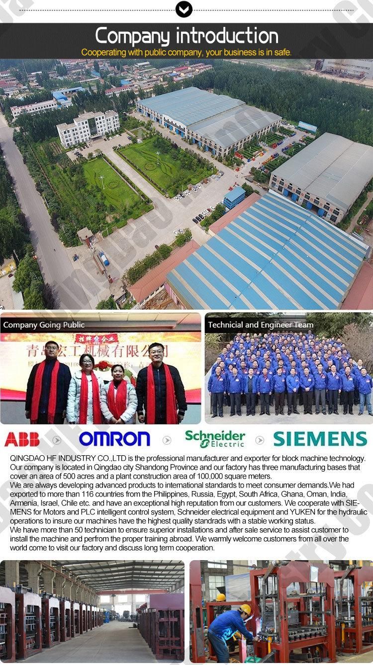 Qt15-15 Automatic Brick Making Machinery Paver Block Making Machine