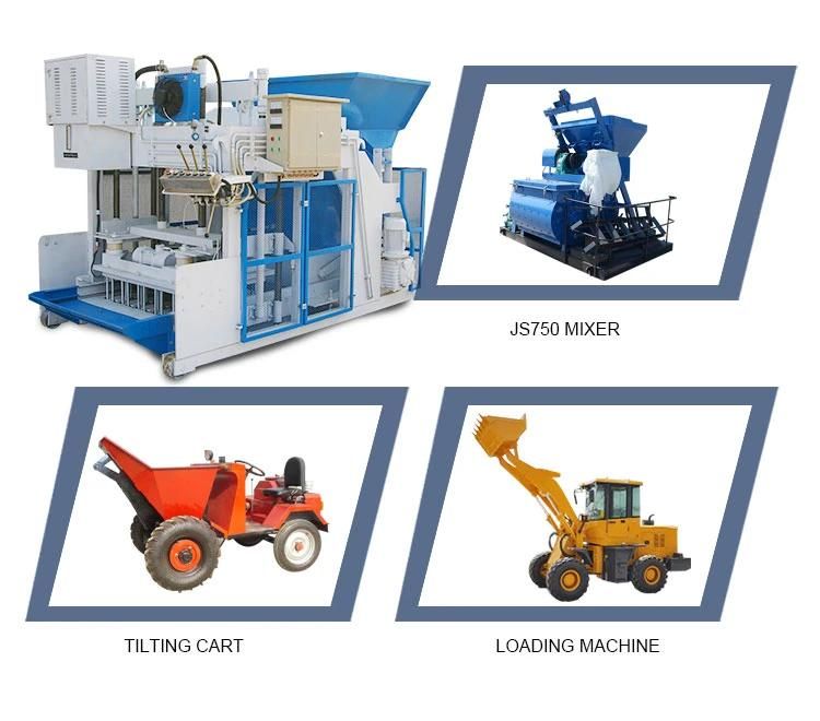 Qmy12-15 Widely Used Concrete Brick Block Making Machine for Sale in USA