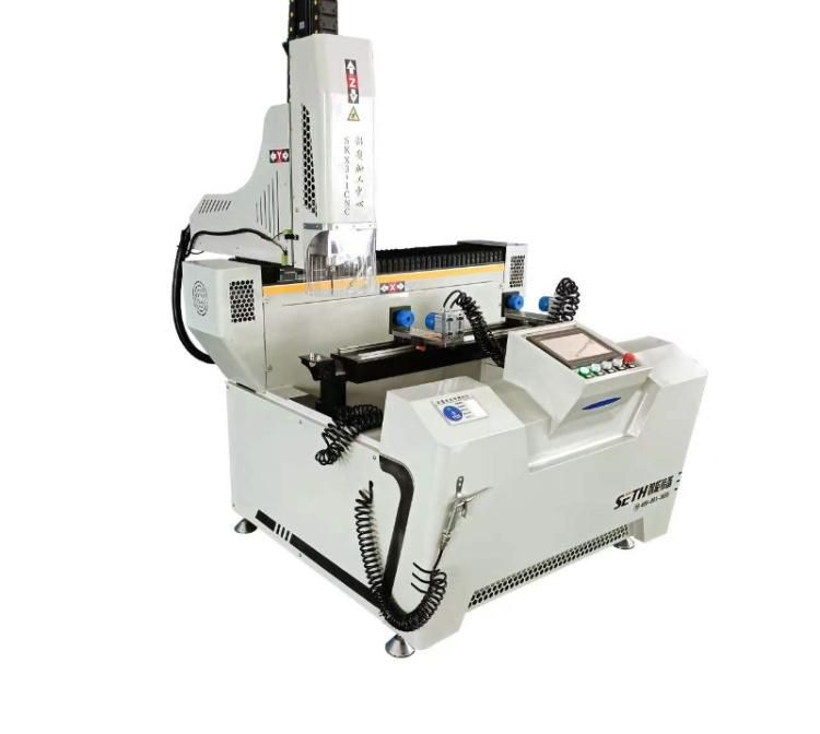 High Quality CNC Automatic Machine Drilling and Milling Machine for Milling Aluminum Doors, Windows, Curtain Walls and Industrial Aluminum