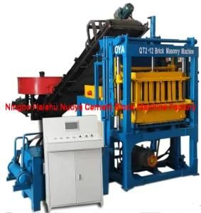 Qt2-12 Cement Brick Making Machine