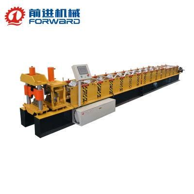 China Forward Roof Ridge Cap Roll Forming Machine