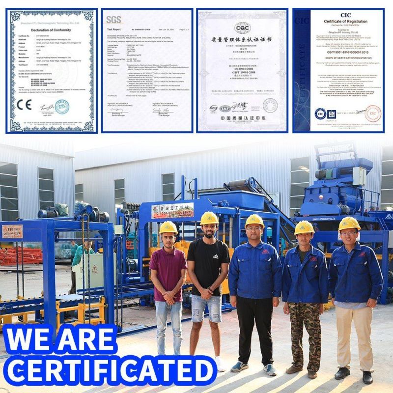 Automatic Fly Ash Concrete Brick Making Machine Interlocking Block Machine