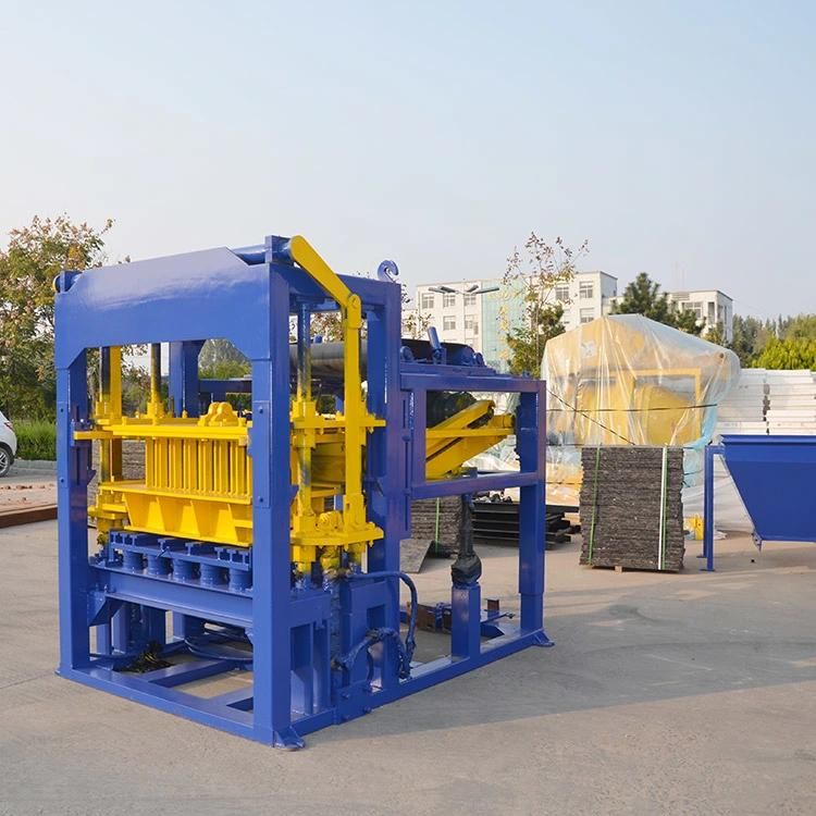 Qt4-15 Cheap Concrete Hollow Block /Brick Machine Supplier in India