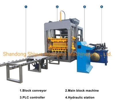 Qt4-12 High Performance Fly Ash Block Paving Brick Machine with CE Certificate