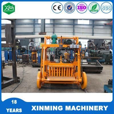 Xinming Qmy4-45 Cement Block Making Machine Egg Laying Hollow Brick Making with Factory Price