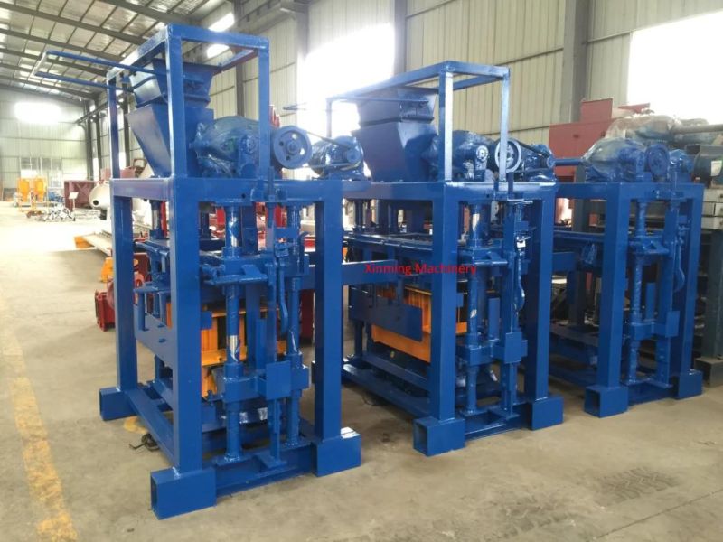 Qt40-1 Semi Automatic Vibration Cement Interlocking Paver Brick Making Machine Price in Djibouti