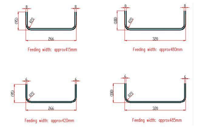 250MPa to 550MPa Gear/Sprocket, Gear Box, Toroidal Worm Box Corrugated Roof Sheet Forming Machine