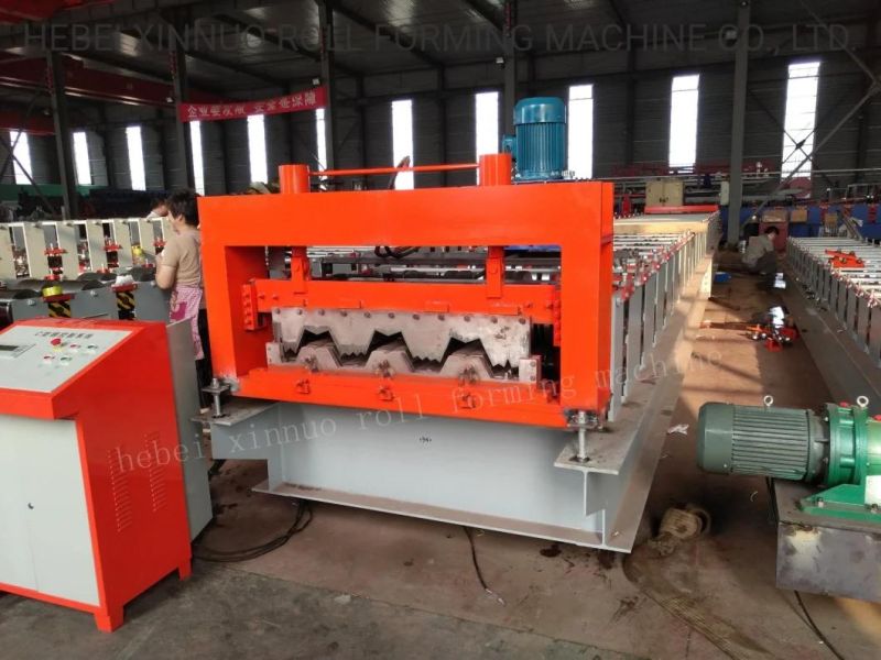 Xinnuo Metal Roofing Panel Floor Deck Cold Roll Forming Machine