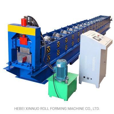 Half Round Rain Gutter Roll Forming Machine /High Quality Gutter Machine