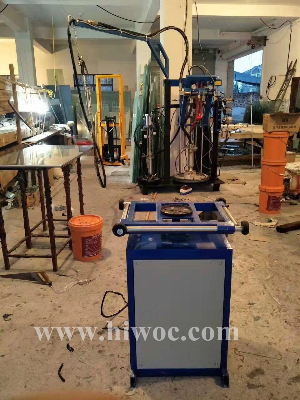 Insulating Glass Making Machine Rotating Table for Sealant Spreading