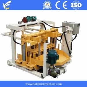 Small Movable Hydraulic Concrete Brick Machine From Fuda Machinery Factory