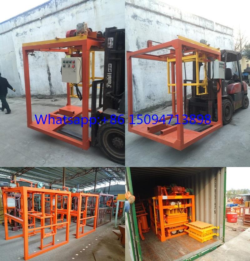 Qt4-25 Big Profit Automatic Concrete Paving Block Hollow Solid Cement Brick Making Machine for Sale