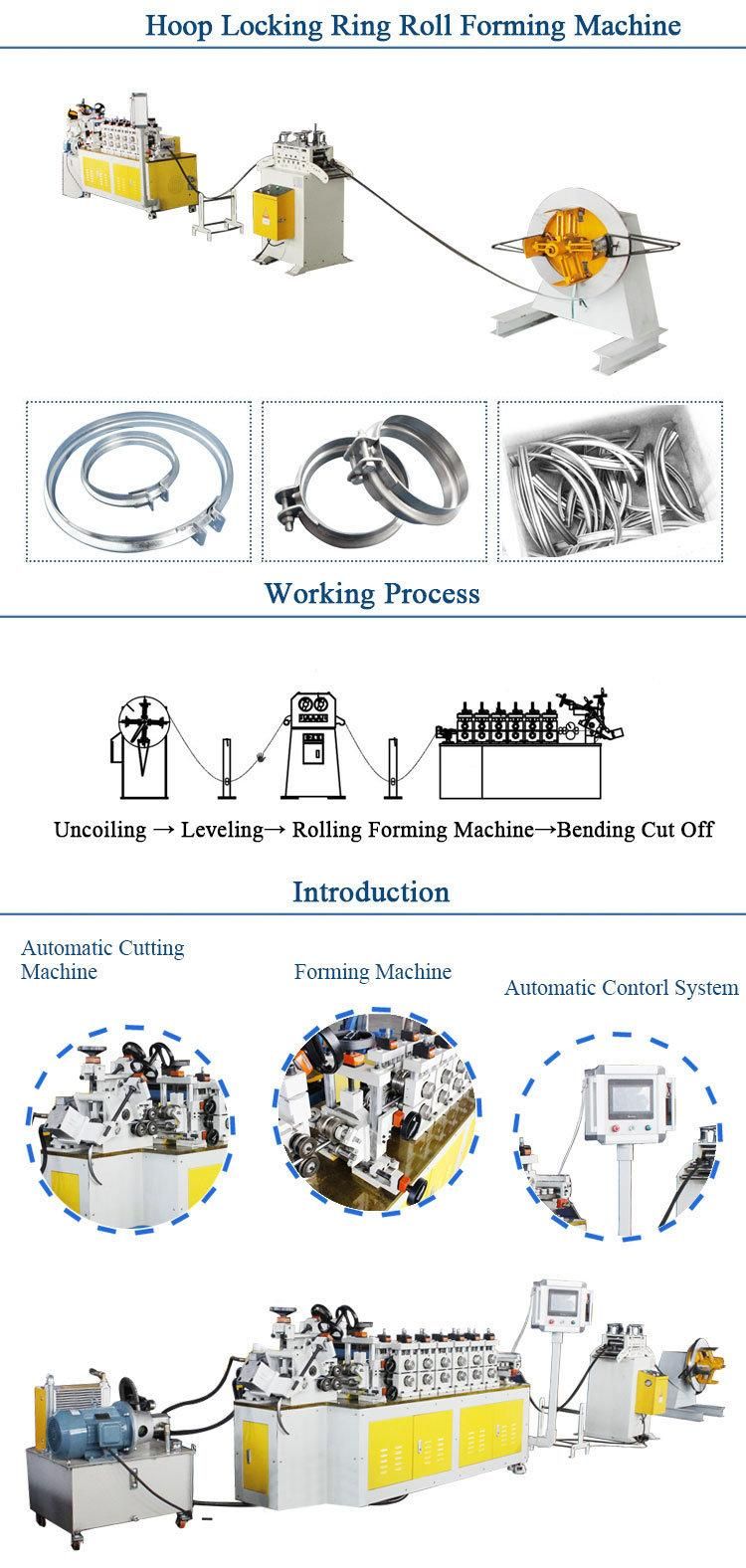Barrel Ring Wheel Rim Cold Roll Roll Former Forming Machine