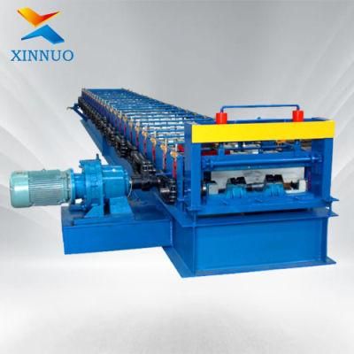Xinnuo 688mm Metal Floor Decking Roll Forming Machine Lifetime Repair Guarantee