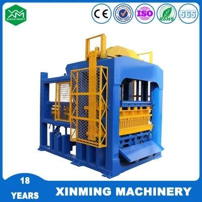 Qt10-15 Automatic Hydraulic Cement Sand Concrete Block/Brick Making Machine Construction Machinery
