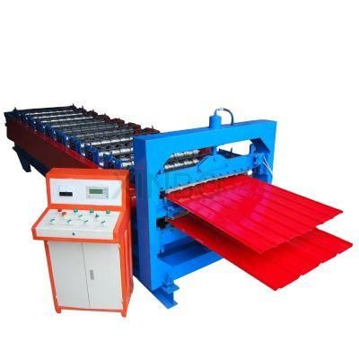 Three Aluminium Step Tile Roofing Sheets Roll Forming Machine